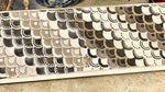 Moroccan Scallops Furniture Stencil Royal Design Studio Stencils Gaysha Paint & Pattern 