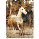 White Majesty A1 Decoupage Paper