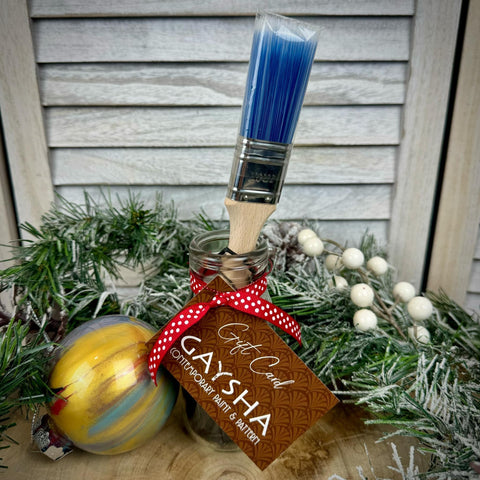 Gaysha Gift Card with Brush