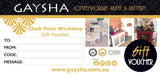 Gaysha Gift Card - Workshop