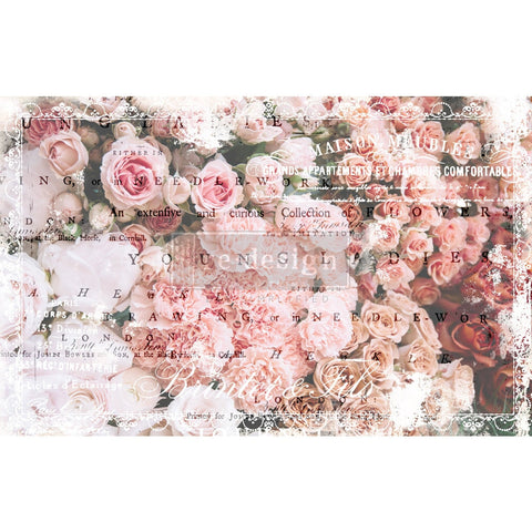 Angelic Rose Garden Decoupage Paper