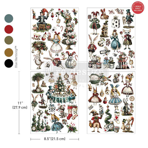 Whimsical Holiday Dreams Middy Transfer