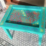 Sari Border Series Indian Furniture Stencil