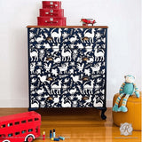 Otomi Folk Art Furniture Stencil - Small