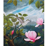 Spring Magnolias Decoupage Paper