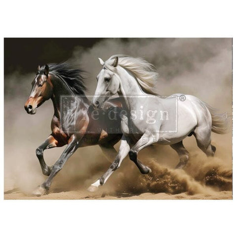 Wild Maneuvers Decoupage Paper