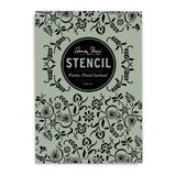 Paisley Floral Garland Stencil