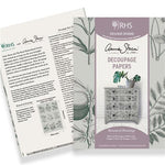 RHS Decoupage Paper Botanical Drawings