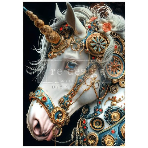 Technicorn Decoupage Paper