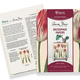 RHS Decoupage Paper Dutch Tulips