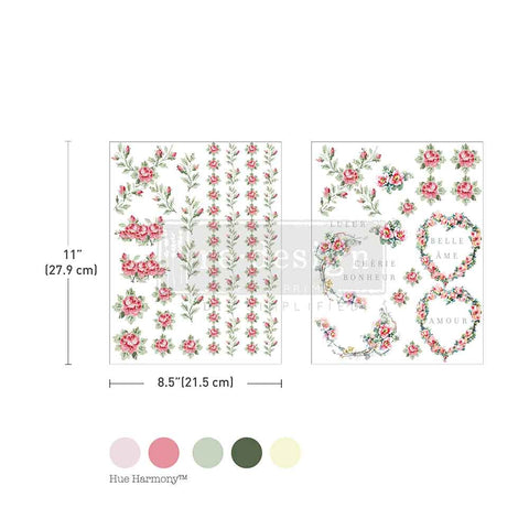 Nostalgic Blooms H2O Transfer