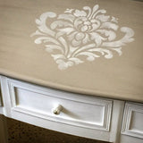 Ornamental Flower Furniture Stencil Royal Design Studio Stencils Gaysha Paint & Pattern 