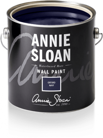 Oxford Navy Wall Paint Annie Sloan Wall Paint Gaysha Paint & Pattern 2.5 litre 