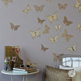 Papillon Butterfly Stencil Set Royal Design Studio Stencils Gaysha Paint & Pattern 