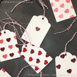 Polka Heart Furniture Stencil Royal Design Studio Stencils Gaysha Paint & Pattern 