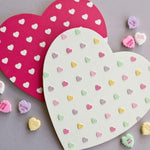 Polka Heart Furniture Stencil Royal Design Studio Stencils Gaysha Paint & Pattern 