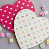 Polka Heart Furniture Stencil Royal Design Studio Stencils Gaysha Paint & Pattern 
