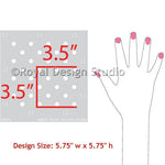 Polka Party Furniture Stencil Royal Design Studio Stencils Gaysha Paint & Pattern 
