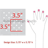 Polka Party Furniture Stencil Royal Design Studio Stencils Gaysha Paint & Pattern 