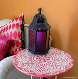 Prajna Mandala Stencil - Medium 21" x 21" Royal Design Studio Stencils Gaysha Paint & Pattern 