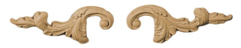 Scroll 17 pair Efex Decorative Appliques Gaysha Paint & Pattern 