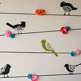 Sweet Tweets Lace Bird Set A - Small Royal Design Studio Stencils Gaysha Paint & Pattern 