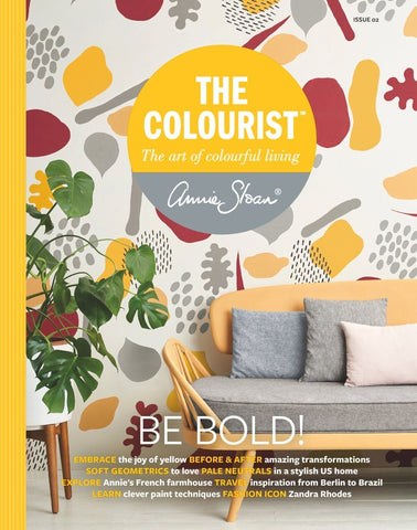 The Colourist Issue 2 Annie Sloan Chalk Paint® Books Gaysha Paint & Pattern 