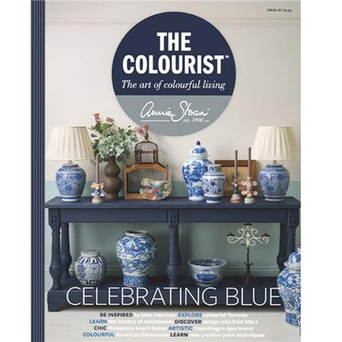The Colourist Issue 8 Annie Sloan Chalk Paint® Books Gaysha Paint & Pattern 