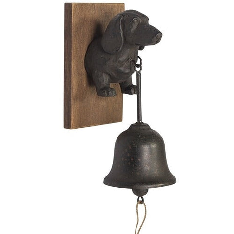 Wood & Metal Dog Bell Gaysha Gift Ideas & Home Décor DWBH Homewares 