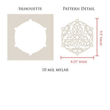 Ankara Impressions B Royal Design Studio Stencils Gaysha Chalk Paint 