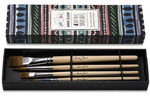 Annie Sloan Detail Brush Set Brushes, Rollers & Tools Gaysha Chalk Paint 