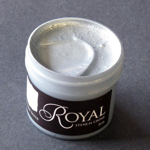 Antique Silver Stencil Creme Royal Design Studio Stencil Cremes & Brushes Royal Design Studio 