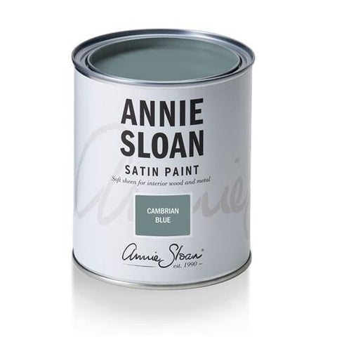 Cambrian Blue Satin Paint 750ml Satin Paint Gaysha Chalk Paint 