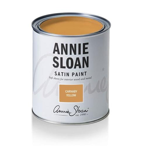 Carnaby Yellow Satin Paint 750ml Satin Paint Gaysha Chalk Paint 