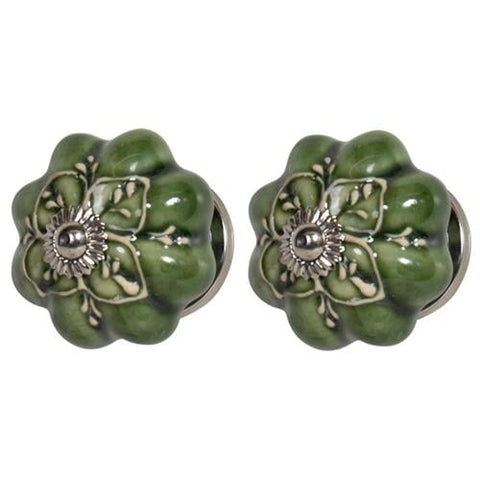 CDK241-Green Knobs, Hooks & Pulls Gaysha Chalk Paint 