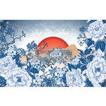 CeCe Skull Chinoiserie Decoupage Paper Redesign with Prima® Gaysha Chalk Paint 