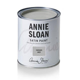Chicago Grey Satin Paint 750ml Satin Paint Gaysha Chalk Paint 