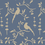 Chinoiserie Birds Stencil Annie Sloan Stencils Gaysha Chalk Paint 
