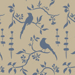 Chinoiserie Birds Stencil Annie Sloan Stencils Gaysha Chalk Paint 