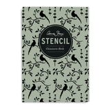 Chinoiserie Birds Stencil Annie Sloan Stencils Gaysha Chalk Paint 