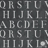 Classic Letter Stencil Royal Design Studio Stencils Royal Design Studio 