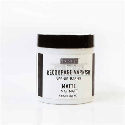 Decoupage Varnish GEL Matte (230ml) Redesign with Prima Gaysha Chalk Paint 