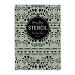 Faux Bone Inlay Stencil Annie Sloan Stencils Gaysha Chalk Paint 