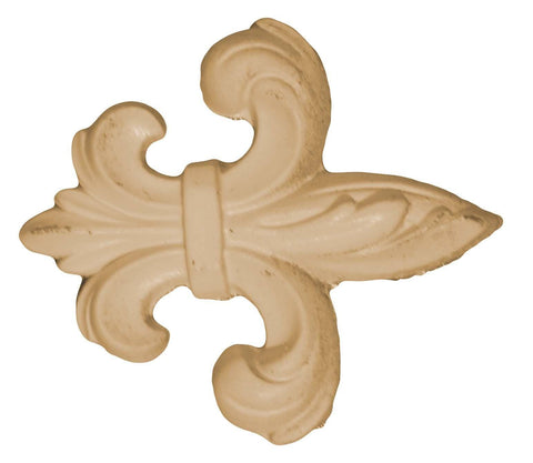 Fleur de Lis 3 Efex Decorative Appliques Gaysha Chalk Paint 