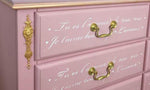 French Love Letters Furniture Stencil Royal Design Studio Stencils Royal Design Studio 