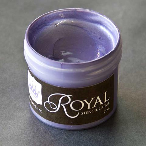Frosted Lilac Stencil Creme Royal Design Studio Stencil Cremes & Brushes Royal Design Studio 