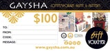 Gaysha Gift Card Gift Cards Gaysha Chalk Paint $100.00 