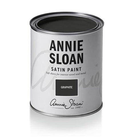 Graphite Satin Paint 750ml Satin Paint Gaysha Chalk Paint 