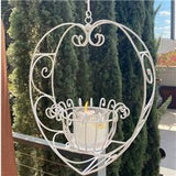Hanging Heart Planter Gift Ideas & Home Decor Gaysha Chalk Paint Sml 50cm Bronze 
