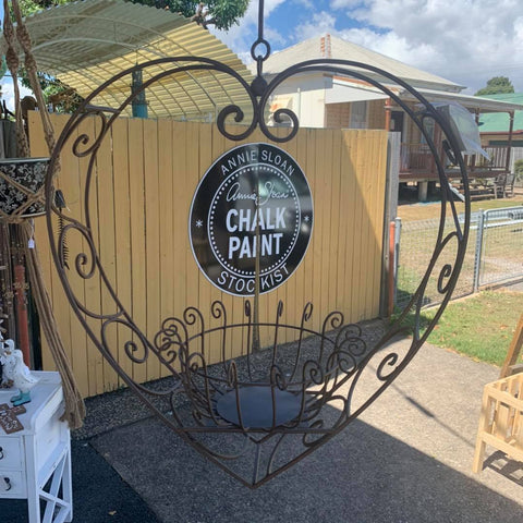 Hanging Heart Planter Gifts & Homewares Gaysha Chalk Paint 